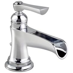 Click here to see  65061LF-PC-ECO Brizo Rook Single-Handle Polished Chrome Bathroom Faucet with Metal Pop-Up, 1.2 GPM, Channel Spout, Single-Hole, WaterSense - 65061LF-PC-ECO