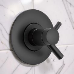 Click here to see BRIZO T60075-BL Brizo Jason Wu TempAssure Thermostatic Two-Handle Valve Trim, Matte Black - T60075-BL