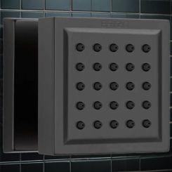 Click here to see BRIZO 84121-BL Brizo Essential Series Square Body Spray, Touch-Clean, 1.75 GPM, Matte Black - 84121-BL