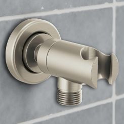 Click here to see  RP76775NK Brizo Wall Mount Handshower Holder, Brilliance Luxe Nickel - RP76775NK