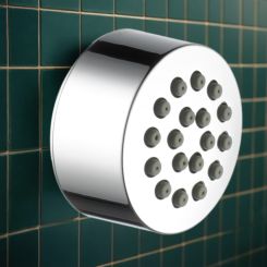 Click here to see  SH84103-PC Brizo Essential Shower Series HydraChoice Spray Head with Full Spray and Touch-Clean, Polished Chrome - SH84103-PC