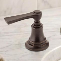Click here to see  HL5360-RB Brizo Rook Lever Handle Kit for Widespread Lavatory and Bidet Faucet, ADA, Venetian Bronze - HL5360-RB