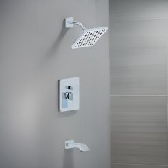 Click here to see Ultra Faucets UF70300 Ultra Faucets Icon Tub/Shower Trim, Polished Chrome - UF70300