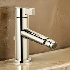 Click here to see Brizo 68135-PN Brizo Litze Single Handle Bidet Faucet with Metal Pop-Up Drain, Brilliance Polished Nickel - 68135-PN