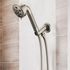 Click here to see  88835-NK Brizo Litze Wall-Mount Hand Shower With Three Functions, H2OKinetic, WaterSense, 1.75 GPM, Brilliance Luxe Nickel - 88835-NK