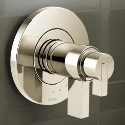 Click here to see  T60035-PNLHP Brizo Litze TempAssure Thermostatic Two-Handle Valve Trim, Less Handles, Brilliance Polished Nickel - T60035-PNLHP