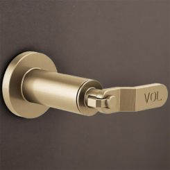 Click here to see  T66634-GL Brizo Litze Sensori Volume Control Trim with Industrial Lever Handle, Brilliance Luxe Gold - T66634-GL