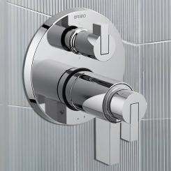 Click here to see  T75635-PCLHP Brizo Litze TempAssure Thermostatic Valve Trim with 6-Function Diverter Trim, Polished Chrome - T75635-PCLHP