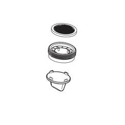 Click here to see  RP82534 Brizo RP82534 Tub Spout Stream Straightener with a Screened Washer