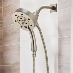 Click here to see  86275-NK-2.5 Brizo Hydrati 2-in-1 Multi-Function Shower, MagneDock, H2Okinetic, 2.5 GPM, Brilliance Luxe Nickel - 86275-NK-2.5