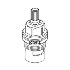 Click here to see  RP93537 BRIZO RP93537 CARTRIDGE, COLD SIDE