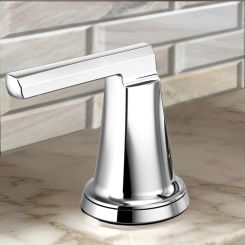 Click here to see  HL5398-PC Brizo High Lever Handle Kit for Levoir Widespread Lavatory Faucet, ADA, Polished Chrome - HL5398-PC