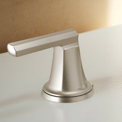 Click here to see DELTA FAUCETS COMPANY HL698-NK Brizo Levoir Lever Handle Kit for Roman Tub Faucet, Brilliance Luxe Nickel - HL698-NK