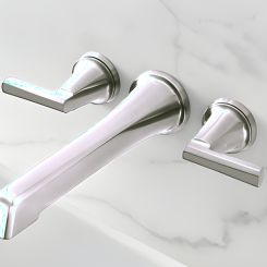 Click here to see  HL7098-PC Brizo Levoir Two-Handle Wall Mount Tub Filler Lever Handle Kit, Polished Chrome - HL7098-PC