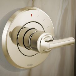 Click here to see  T60P098-PNLHP Brizo Levoir Monitor 14 Series Single-Function Pressure Balance Valve Trim, Less Handles, Brilliance Polished Nickel - T60P098-PNLHP