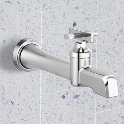 Click here to see  T65798LF-PC Brizo Levoir Single-Handle Bathroom Faucet, Less Drain, Wall-Mount, WaterSense, 1.5 GPM, Polished Chrome - T65798LF-PC