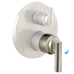 Click here to see DELTA FAUCETS COMPANY RP100482NK Brizo Levoir Lever Valve Handle Assembly, Brilliance Luxe Nickel - RP100482NK