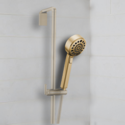 Click here to see Brizo RP100436GL Brizo Levoir Multifunction Handshower, H2Okinetic, 1.75 GPM, Brilliance Luxe Gold - RP100436GL