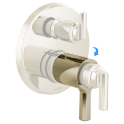 Click here to see Brizo RP100425PN Brizo Levoir Volume Control Handle Assembly, Brilliance Polished Nickel - RP100425PN