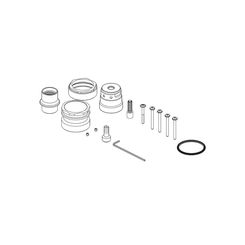 Click here to see  RP100160BL Brizo Virage Thick Wall Installation Kit - Matte Black (RP100160BL)
