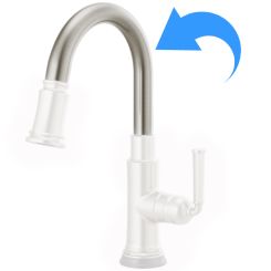 Click here to see Brizo RP100564SS Brizo Rook Arc Kitchen Spout Assembly For SmartTouch Pull-Down Prep Kitchen Faucet, Brilliance Stainless - RP100564SS