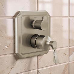 Click here to see  T75P530-BN Brizo Virage Pressure Balance Valve Trim with Three Function Diverter, MultiChoice, ADA, Brilliance Brushed Nickel - T75P530-BN