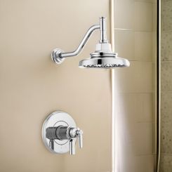 Click here to see Brizo T60276-PC Brizo Invari TempAssure Thermostatic Shower Faucet with Multi-Function Showerhead, 1.75 GPM, Polished Chrome - T60276-PC