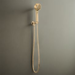 Click here to see  88876-PG Brizo Invari Multi-Function Wall-Mount Hand Shower with H2OKinetic, WaterSense, 1.75 GPM, Brilliance Polished Gold - 88876-PG