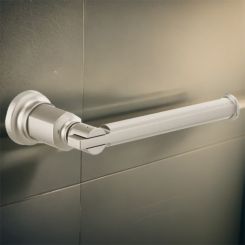 Click here to see  695076-NK Brizo Invari Toilet Paper Holder, Brilliance Luxe Nickel - 695076-NK
