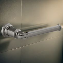 Click here to see  695076-SL Brizo Invari Toilet Paper Holder, Brilliance Luxe Steel - 695076-SL