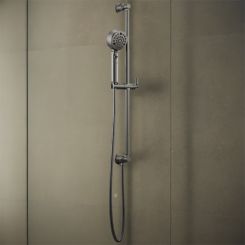 Click here to see  88776-SL Brizo Invari Multi-Function Hand Shower with Slidebar, H2OKinetic, WaterSense, 1.75 GPM, Brilliance Luxe Steel - 88776-SL