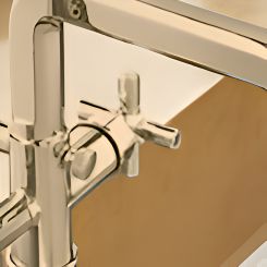 Click here to see  HX7076-GL Brizo Invari Cross Handle Kit for Floor Mount Tub Filler, Brilliance Luxe Gold - HX7076-GL