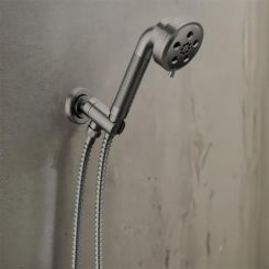 Click here to see Brizo 88835-SL Brizo Litze Wall-Mount Hand Shower With Three Functions, H2OKinetic, WaterSense, 1.75 GPM, Brilliance Luxe Steel - 88835-SL