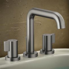 Click here to see Brizo T67335-SLLHP Brizo Litze Roman Tub Faucet Trim, Less Handles, Brilliance Luxe Steel - T67335-SLLHP