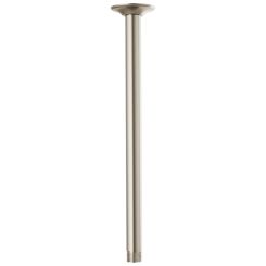 Click here to see Brizo RP100470BN Brizo Essential 14” Ceiling Mount Shower Arm and Flange, Brilliance Brushed Nickel - RP100470BN