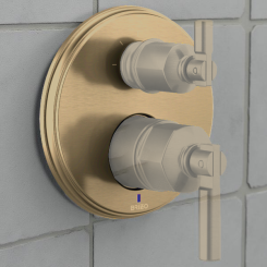 Click here to see Brizo RP101157GL Brizo Invari 3 Function Escutcheon Assembly and Valve Seal, Brilliance Luxe Gold - RP101157GL