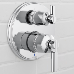 Click here to see Brizo RP101158PC Brizo Invari 6-Function Escutcheon Assembly and Valve Seal, Polished Chrome - RP101158PC