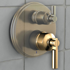 Click here to see Brizo RP101176PG Brizo Invari Volume Control Lever Handle Assembly, Brilliance Polished Gold - RP101176PG