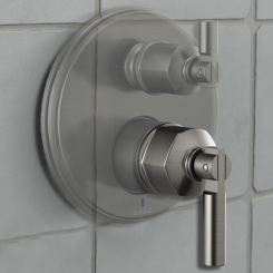 Click here to see DELTA FAUCETS COMPANY RP101176SL Brizo Invari Volume Control Lever Handle Assembly, Brilliance Luxe Steel - RP101176SL