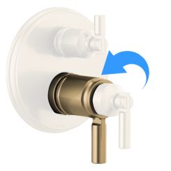 Click here to see Brizo RP101148GL Brizo Invari Volume Control Lever Handle Kit, Brilliance Luxe Gold - RP101148GL