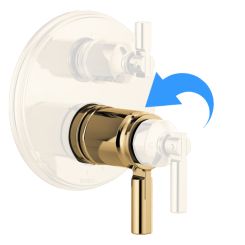 Click here to see Brizo RP101148PG Brizo Invari Volume Control Lever Handle Kit, Brilliance Polished Gold - RP101148PG
