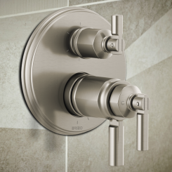 Click here to see Brizo RP101156NK Brizo Invari 6 Function Escutcheon Assembly and Valve Seal, Brilliance Luxe Nickel - RP101156NK