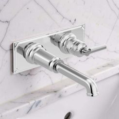 Click here to see Brizo RP100323PC Brizo Invari Wall-Mount Rectangular Lavatory Escutcheon Plate, Polished Chrome - RP100323PC