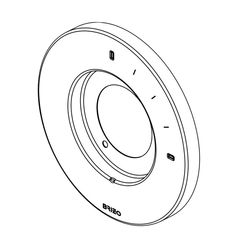 Click here to see Brizo RP91103SL Brizo RP91103SL Pressure Balance Valve Trim Escutcheon - Luxe Steel