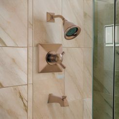 Click here to see Brizo T60440-BZ Brizo T60440-BZ Vesi Brushed Bronze Tempassure Tub / Shower Trim