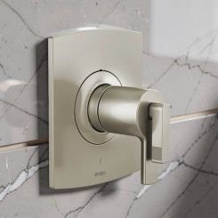 Click here to see  HL6006-NK Brizo Kintsu Lever Handle Kit for Thermostatic Valve Only Trim, ADA, Brilliance Luxe Nickel - HL6006-NK
