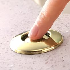 Click here to see  69080-PG Brizo Air Switch With Dual Outlet and 6' Flexible Hose, Brilliance Polished Gold - 69080-PG