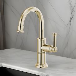 Click here to see  61325LF-C-PN Brizo Artesso Single-Handle Cold Water Beverage Faucet, DIAMOND Seal, ADA, 1.5 GPM, Brilliance Polished Nickel - 61325LF-C-PN