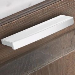Click here to see Brizo 699107-PC Brizo Kintsu Rectangular Metal Bin Pull, Polished Chrome - 699107-PC