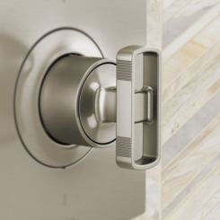 Click here to see Brizo HK6606-NK Brizo Kintsu Thermostatic Valve Trim Knob Handle Kit, Brilliance Luxe Nickel - HK6606-NK